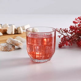 Hermia Juego de Vasos de Vidrio Transparente de 300 ml (3 piezas)